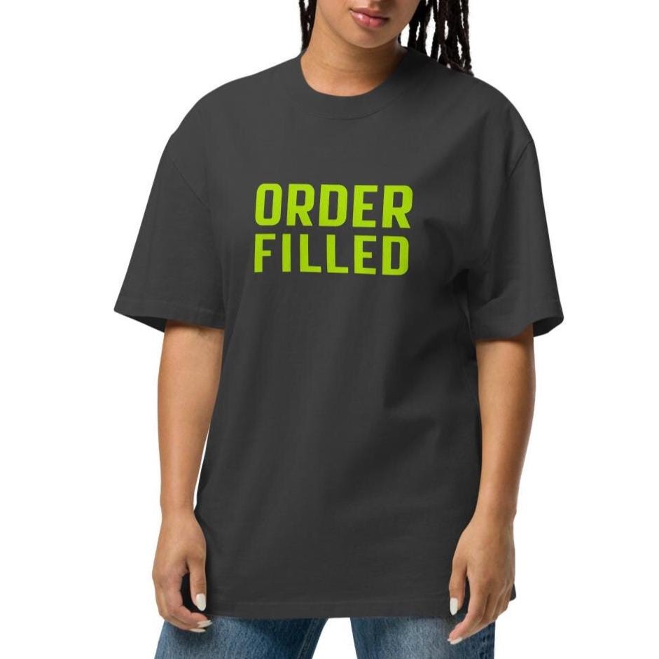 Oversized Order Filled T-Shirt