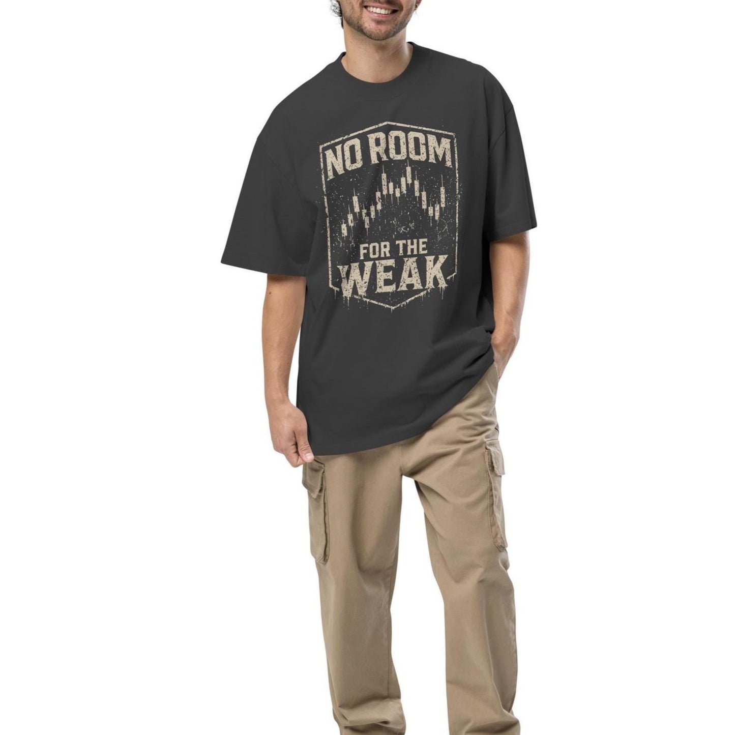 Oversized No Room for the Weak T-Shirt