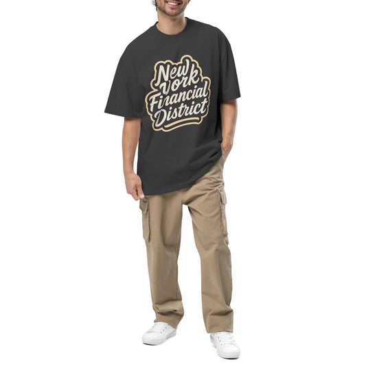 Oversized New York Financial District T-Shirt