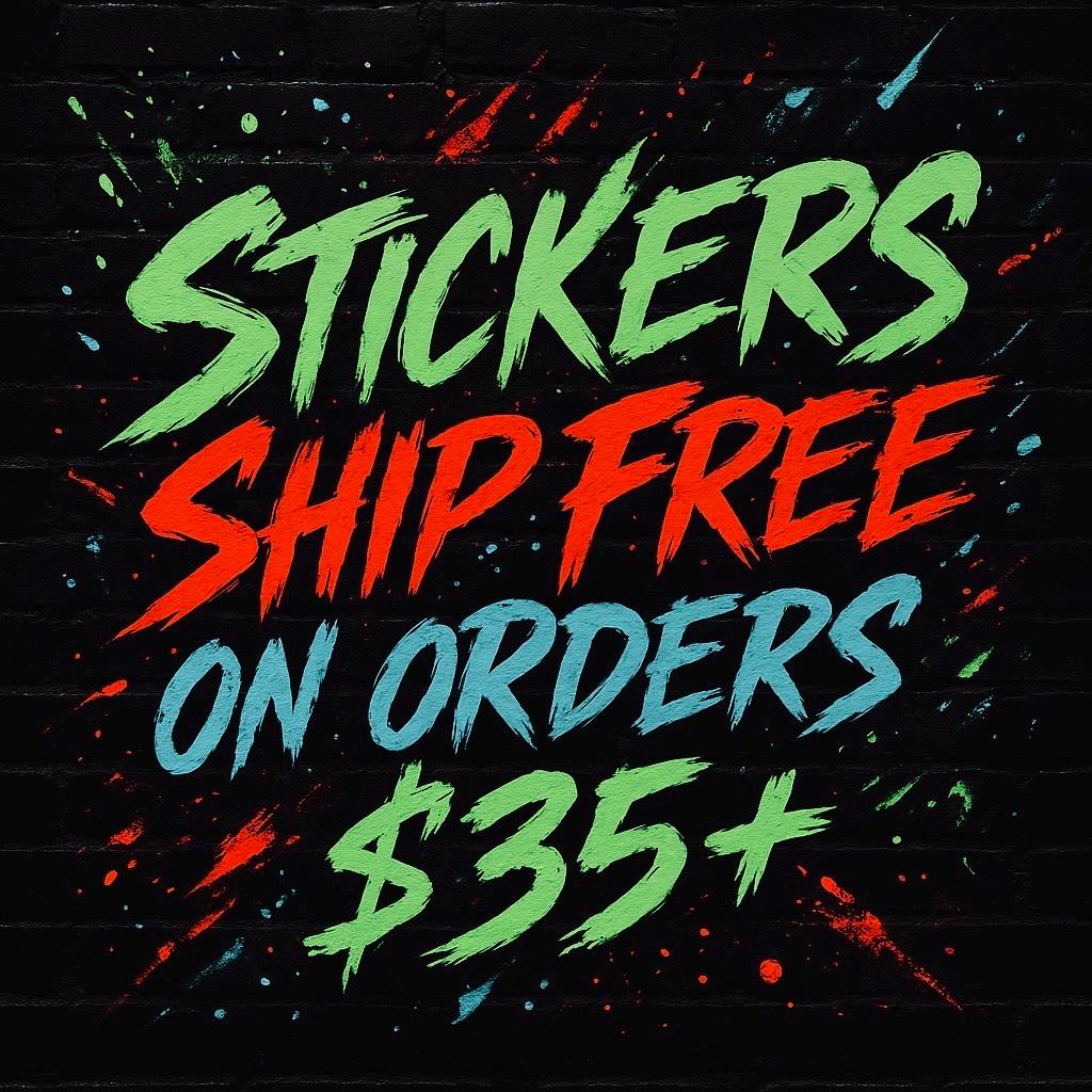 Graffiti Bearish Sticker