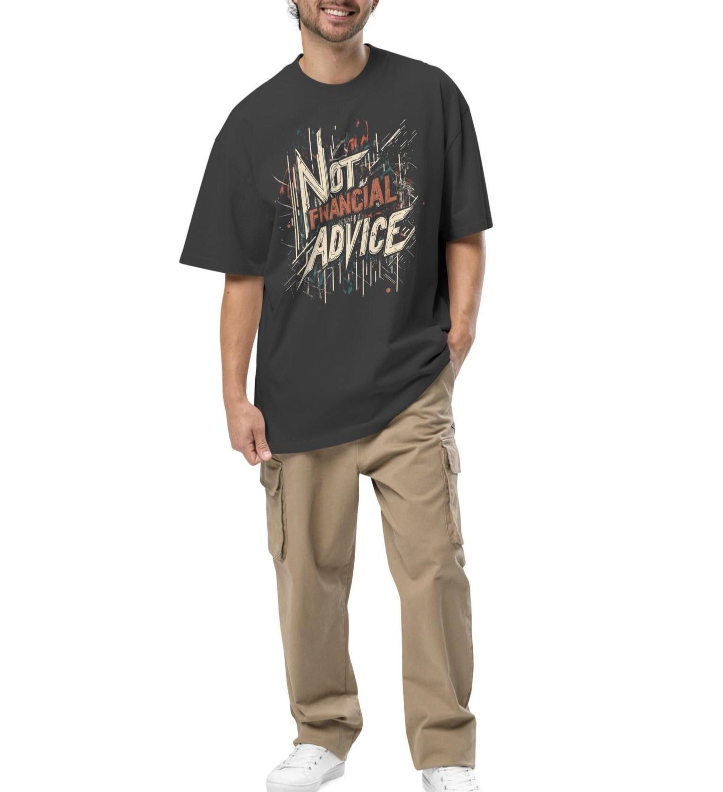 Oversized Not Financial Advice T-Shirt