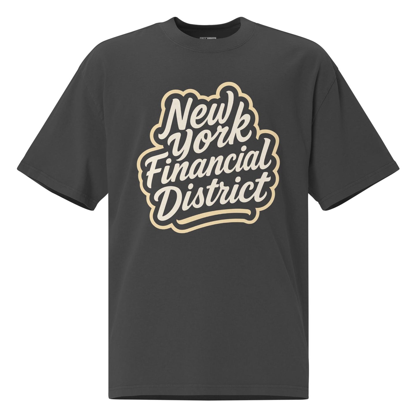Oversized New York Financial District T-Shirt