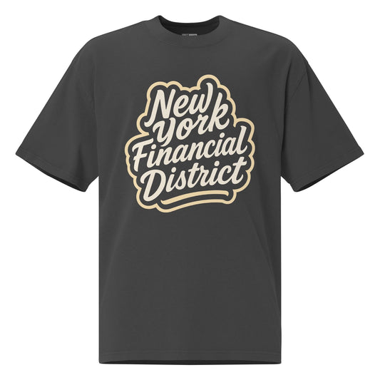 Oversized New York Financial District T-Shirt