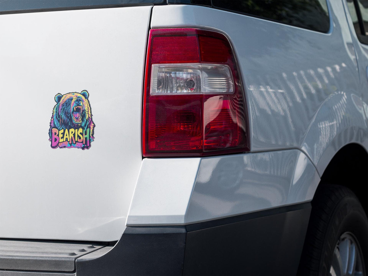 Graffiti Bearish Sticker