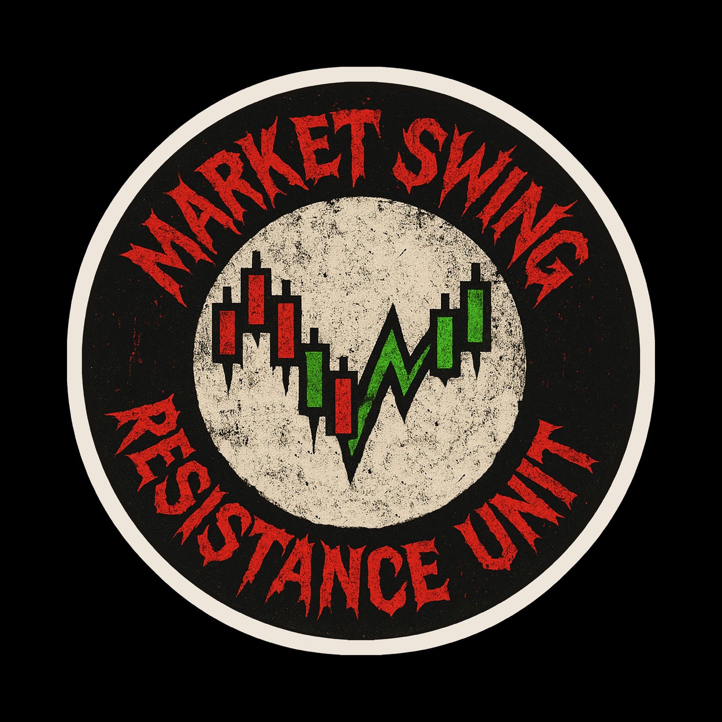 Market Swing Resistance Unit Sticker