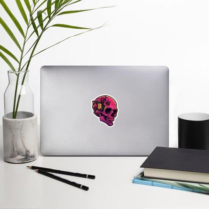 Bitcoin Skull Sticker
