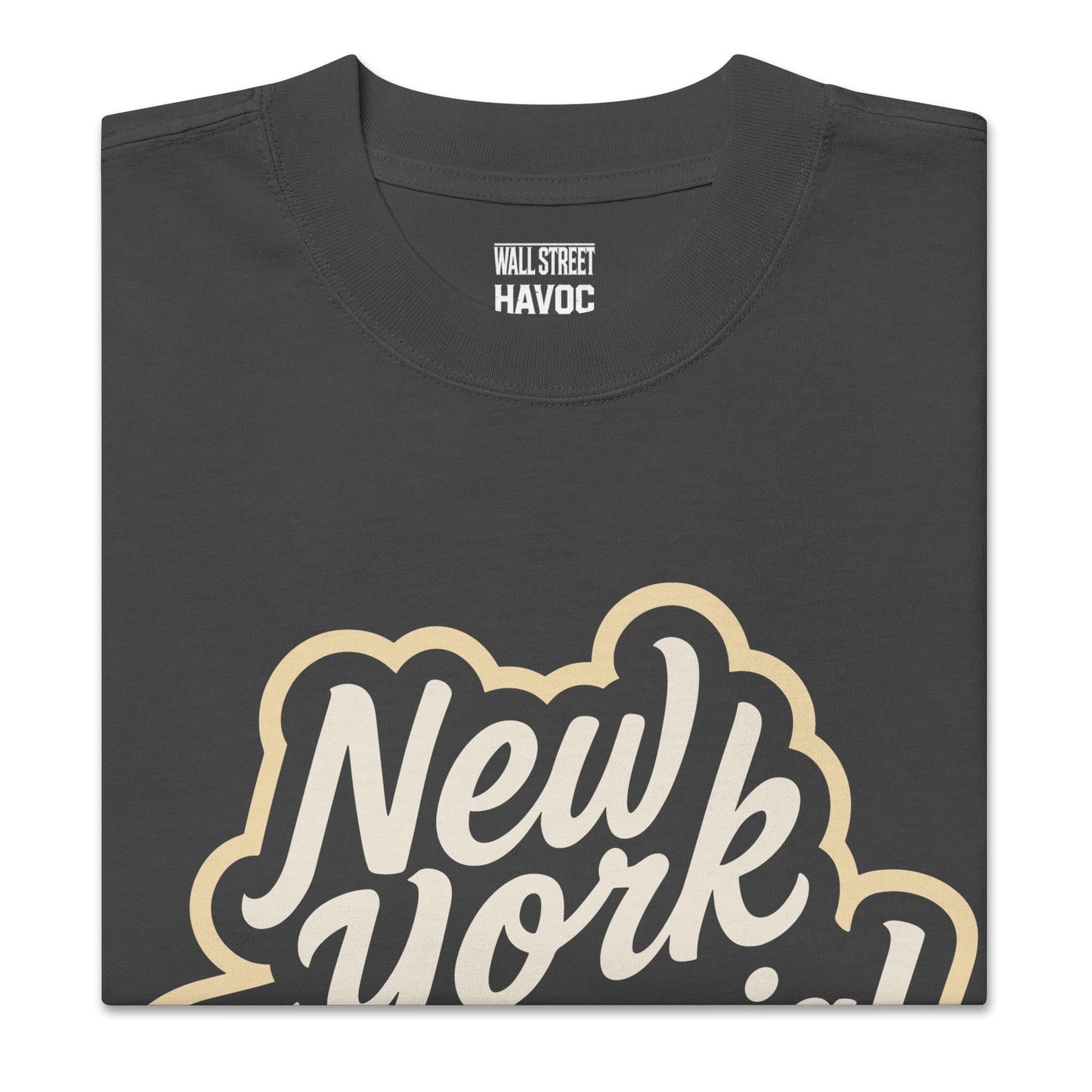 Oversized New York Financial District T-Shirt