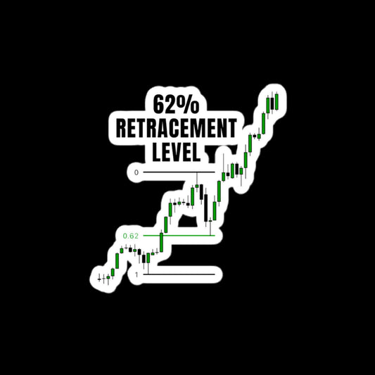 62% Retracement Level Sticker