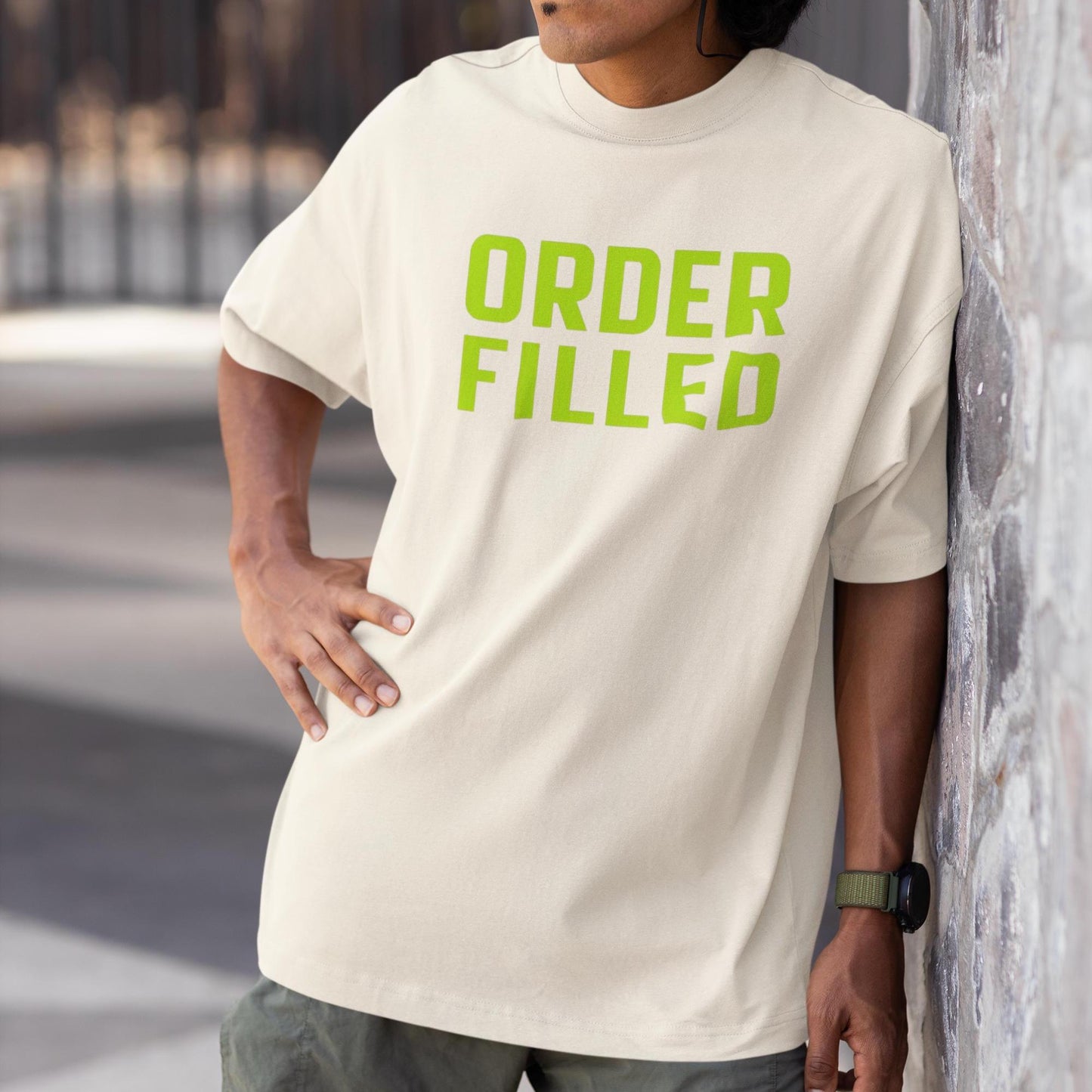 Oversized Order Filled T-Shirt