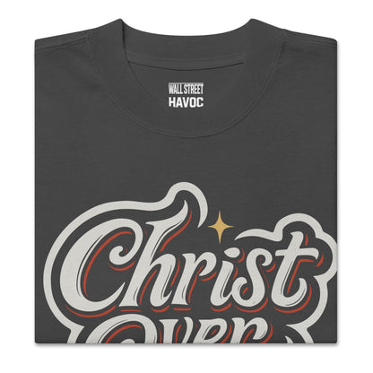 Oversized Christ Over Profits T-Shirt