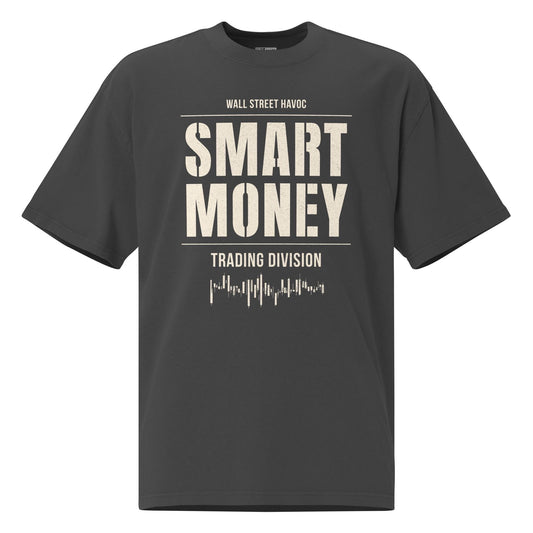 Oversized Smart Money Trading Division T-Shirt