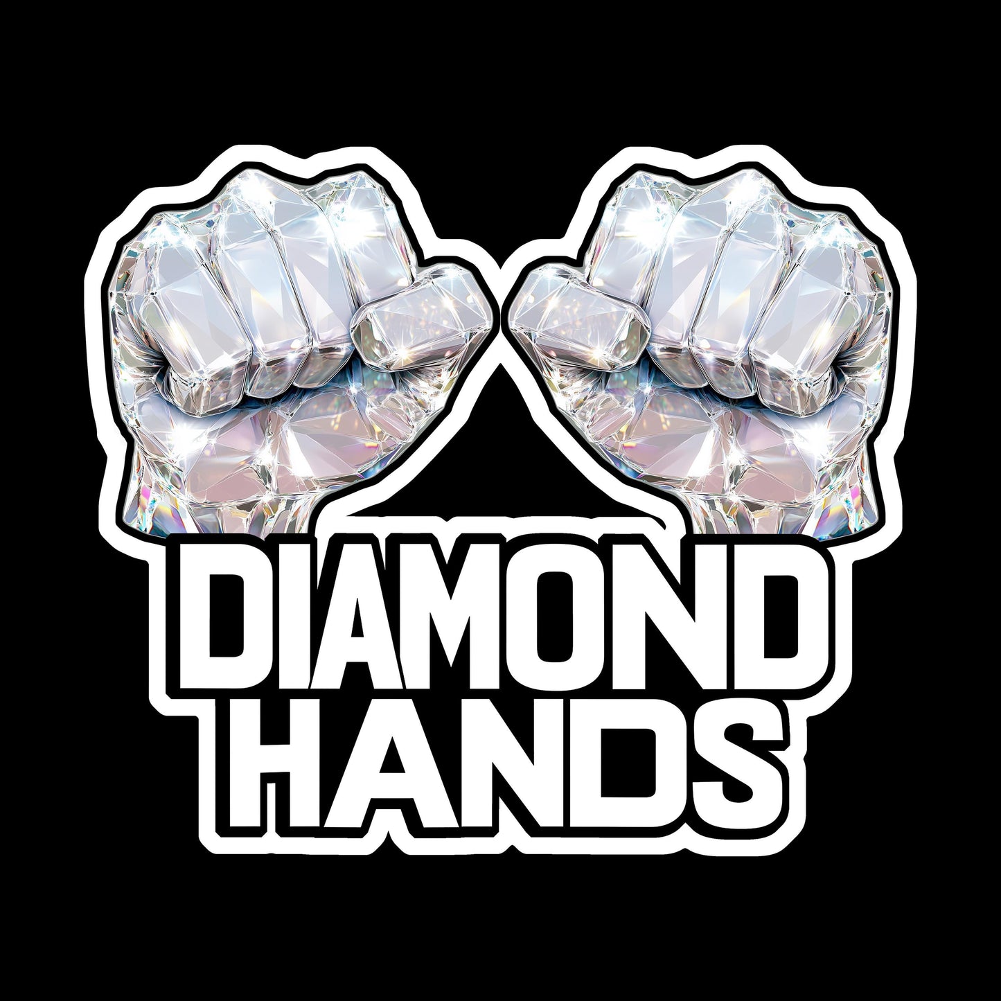Diamond Hands Sticker