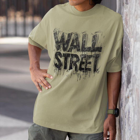 Oversized Wall Street Static T-Shirt