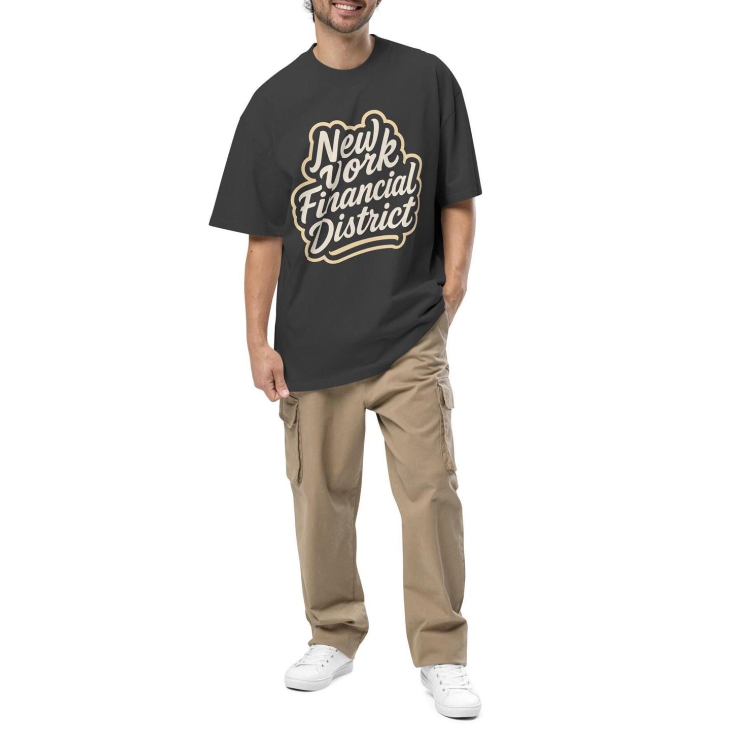 Oversized New York Financial District T-Shirt