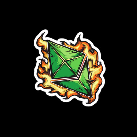 Ethereum Blaze Sticker