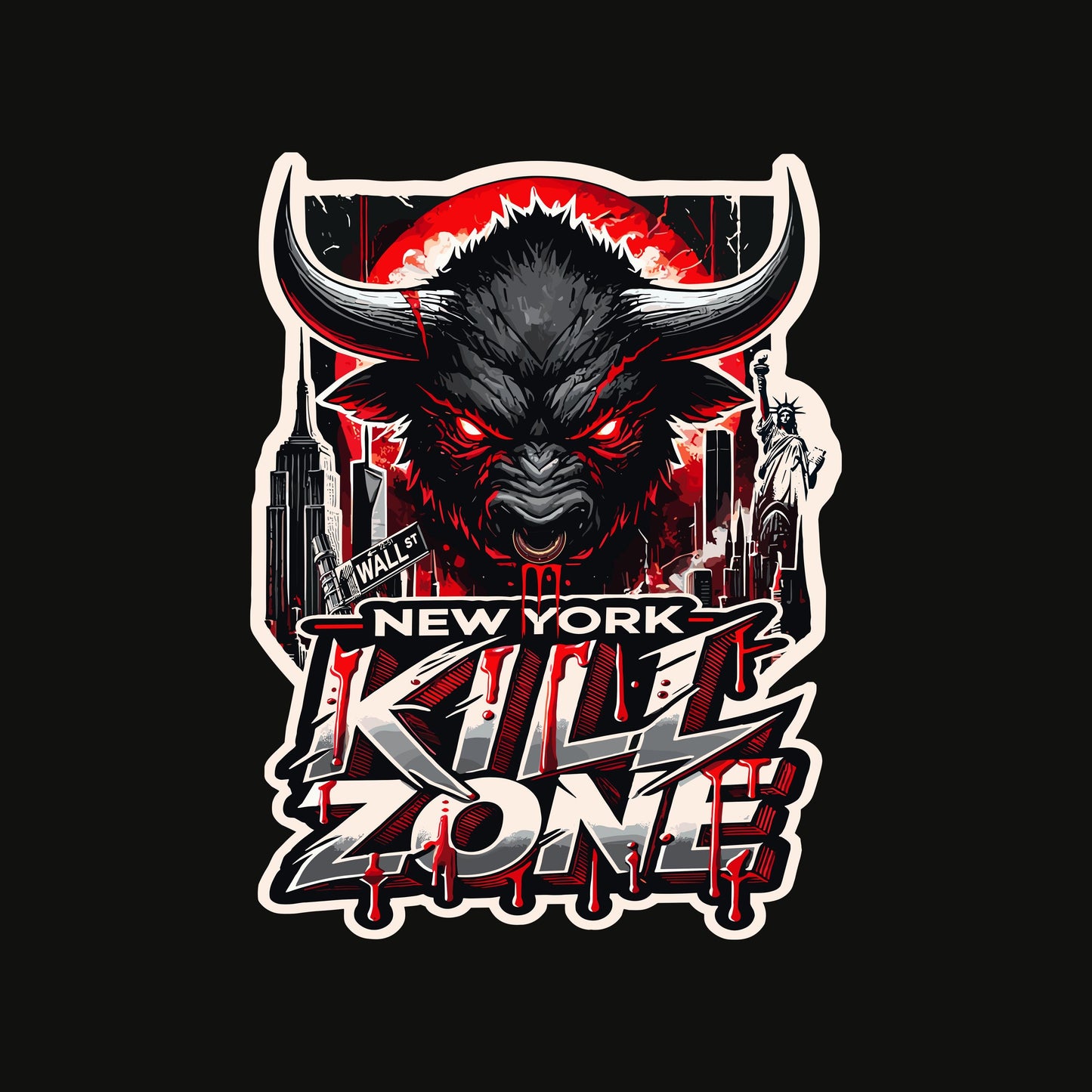 New York Kill Zone Graphic Sticker