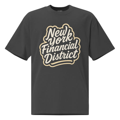 Oversized New York Financial District T-Shirt
