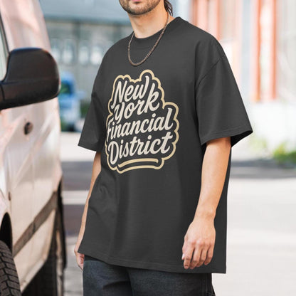 Oversized New York Financial District T-Shirt