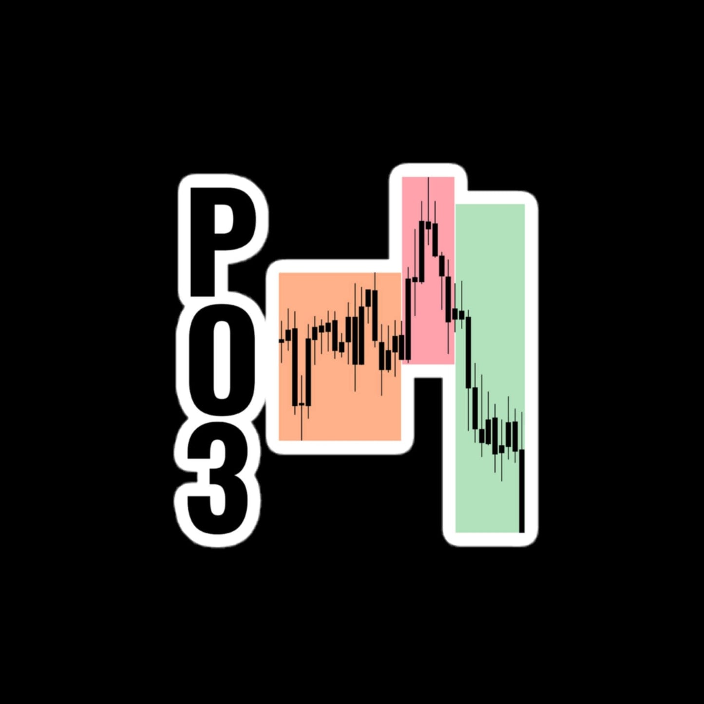 Power of Three Sticker