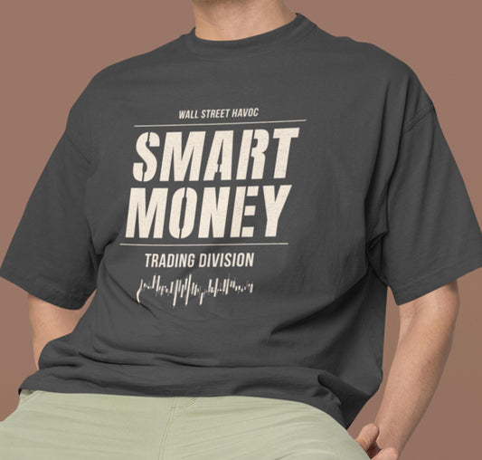 Oversized Smart Money Trading Division T-Shirt