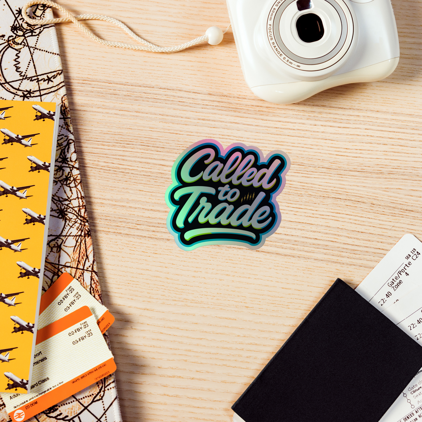 Called to Trade Holographic Sticker